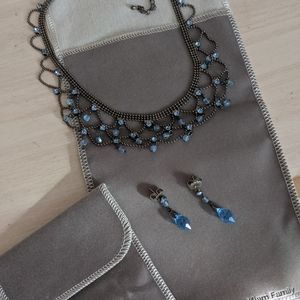 Lia Sophia Kiam Family Collection Necklace & Earrings Set